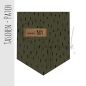 Preview: Taschen Patch - Army Strokes - "cool BOY"